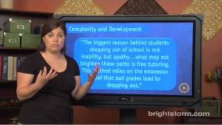 Writing Examining ACT Essay Examples  Brightstorm ACT Prep [upl. by Enimzaj]