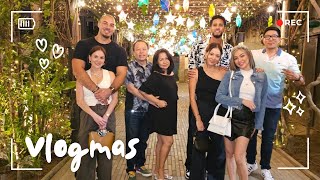 Vlogmas Christmas Party with Conwi Family amp D Group [upl. by Attenov177]