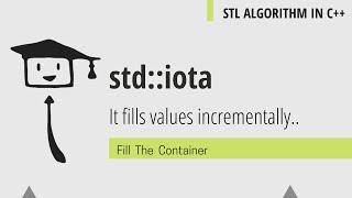 stdiota  STL ALGORITHM C [upl. by Neicul]