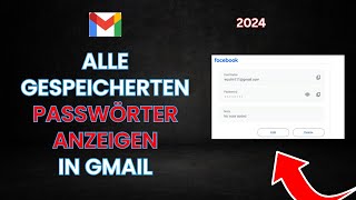 So sehen Sie das GmailIDPasswort vom Laptop aus  So sehen Sie das GmailPasswort im GmailKonto [upl. by Ocram78]