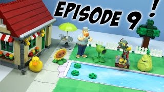 Plants vs Zombies Toy Play Episode 9 The Backyard Pool Party [upl. by Kobylak]