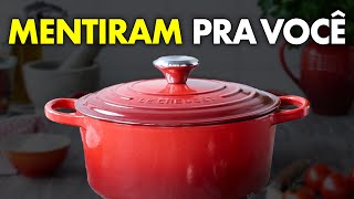 A VERDADE SOBRE PANELAS DE FERRO FUNDIDO  STAUB E LE CREUSET [upl. by Rfinnej]