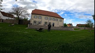 Rottendorf Wasserschloss mit Bürgergarten Bücherei mit Lesecafe Theaterbühne in Landkreis Würzburg [upl. by Miller]