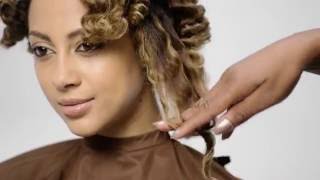 The HowTo Sessions with MIZANI 3D Coils  Perfect soft bouncy curls [upl. by Arabeila214]