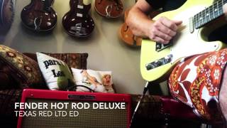 Fender Hot Rod Deluxe Texas Red Limited Edition [upl. by Rimas222]