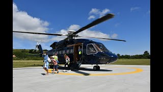 Starspeed S92A  Flight from Tresco Scilly Islands TSO to Penzance Heliport PZE UK [upl. by Albie]