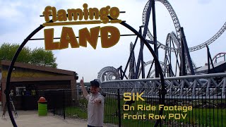 Sik at Flamingo Land North Yorkshire England On Ride Footage  Front Row POV [upl. by Chapman]