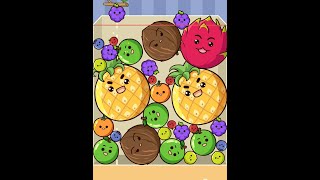 Fruit merge Juicy drop game  go to rekord  Watermelon [upl. by Randy63]