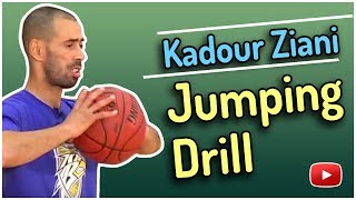 Leg Exercises for Basketball  How to Increase Your Vertical Jump  Kadour Ziani [upl. by Ahsitneuq888]