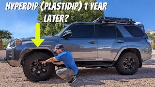 Does Hyperdip Plasti Dip Last Heres How it Looks After 1 Year [upl. by Citron]