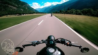 ROAD TO ST BERNARD PASS SWITZERLAND RAW Onboard [upl. by Kcired]