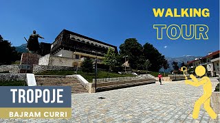 Bajram Curri  Walking Tour  🇦🇱 Tropojë Albania MTravelVlog [upl. by Aener475]