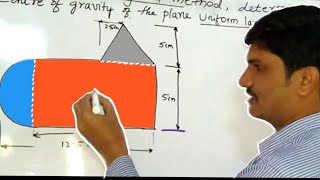 Centroid and centre of gravity Problem Engineering Mechanics  Moment of Inertia Problems [upl. by Yngiram86]