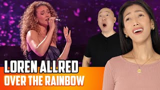 Loren Allred  Over The Rainbow Reaction  AGT Fantasy SemiFinals Magical Performance [upl. by Imoin]