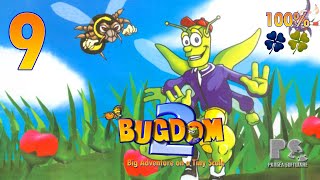 Bugdom 2 PC  1080p60 HD Walkthrough 100 Level 9  Flight of the Grass Hopper [upl. by Jocko]