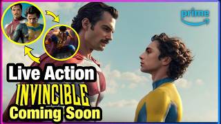 Invincible Live Action Movie Starting Timothée Chalamet Leaks Breakdown Explained [upl. by Teodora]