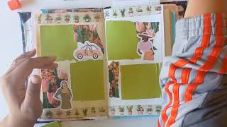 Junk Journal Planner May Setup Pastel Flower Theme [upl. by Borg90]