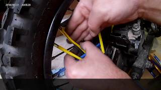 Installing Hawk 250 Spoke Skins [upl. by Dnomaid]