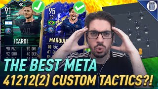 THESE 412122 CUSTOM TACTICS ARE INSANE FOR FIFA 22 ULTIMATE TEAM ELITE amp FUTCHAMPS [upl. by Conrado]