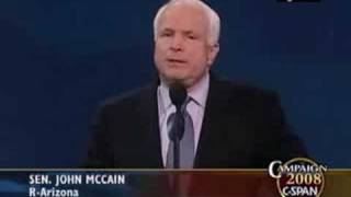 Sen John McCain RAZ Speech at 2004 RNC Convention [upl. by Vigor441]