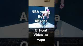 NBA young boy Arizona cardinal official video 📹 vape [upl. by Thurnau]