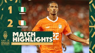 HIGHLIGHTS  Nigeria 🆚 Côte dIvoire  TotalEnergiesAFCON2023  Final [upl. by Cott]