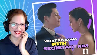 Whats Wrong with Secretary Kim EPISODE 1 KIM CHIU  PAULO AVELINO  REACTION VIDEO [upl. by Hay]