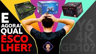 Qual o MELHOR GAME STICK para comprar 4K LITE GD10 OU Y6 REVIEW COMPLETA [upl. by Babbette790]