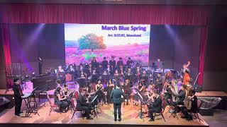 HYS Wind Band 慧音社管乐团 March quotBlue Springquot  Masafumi SUZUKI [upl. by Pelpel391]