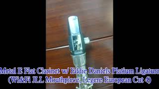 E Flat Clarinet Ligature Comparison [upl. by Kline]