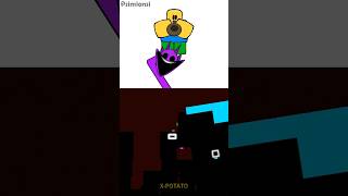 Roblox Noob vs Sprunki Durple Phase 4 🔈  simionsi  Xpotato Bouncing Square [upl. by Enwahs800]