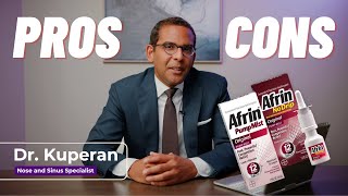 Pros and Cons of Afrin  What is Afrin  Dr Kuperan  Sinus Doctor Houston [upl. by Jobe]