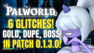 PALWORLD  6 BROKEN GLITCHES YOU NEED TO USE AFTER PATCH DUPLICATION GLITCH GOLD GLITCH ETC [upl. by Iila]