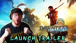 WE ARE SO BACK  Final Fantasy XIV LAUNCH TRAILER  REACTION [upl. by Eihctir]