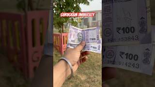 Gurugram university 💸 new campus university collage gurugram haryana india viralvideo [upl. by Yesdnil368]