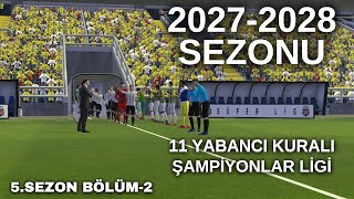 Football Manager 2024  YABANCI KURALI 11  ŞAMPİYONLAR LİGİ  5 SEZON  2 BÖLÜM [upl. by Uthrop]