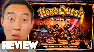 HeroQuest Review — Zargon Returns 2021 [upl. by Lexa]