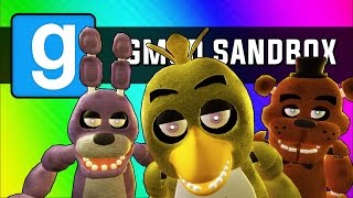 Gmod Five Minutes at Freddys Garrys Mod Sandbox Funny Moments [upl. by Dannel]