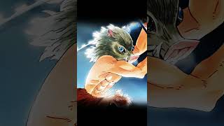 Inosuke vs Doma ❄️🐷 ⌞Demon Slayer⌝  demonslayer kny anime shorts [upl. by Klinges]