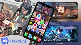 cómo PERSONALIZAR tu celular con HOYOLAB 📱​agrega widgets [upl. by Elatia795]