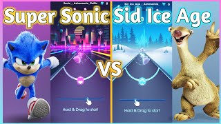 Beat Roller  Sonic  Coffin Dance VS Sid Ice Age  Coffin Dance COVER V Gamer [upl. by Rozele552]