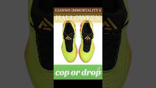 Giannis Immortality 4 quothalloweenquot trending basketballshoes giannisantetokounmpo mvp subscribe [upl. by Kendra]