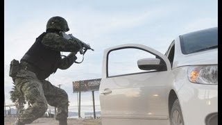 Graban Fuerte Balacera En Vivo Sicarios de Los Zetas vs Federales En Juarez [upl. by Boehmer]