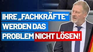 🚑🚫 Pflegekatastrophe Ihr Verhalten ist unsozial Thomas Dietz  AfDFraktion im Bundestag [upl. by Rothschild]