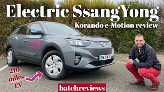 SsangYong Korando eMotion Electric review [upl. by Ever979]