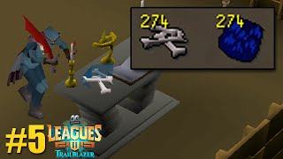 Unlocking Piety  OSRS Maxing Trailblazer League 5 [upl. by Einatirb]