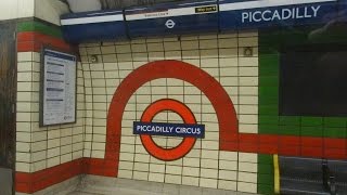 London Piccadilly Circus Underground station to Heathrow Airport Terminal 2 amp 3 20150825 [upl. by Clim815]