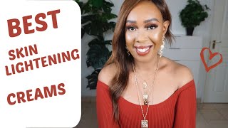 SKIN LIGHTENING 10 BEST SKIN LIGHTENING CREAMS IN 2020 [upl. by Dnamron38]