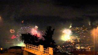 Madeira Island Fireworks 2014  Fogo de Artifício Madeira 2014 HD [upl. by Pacian]