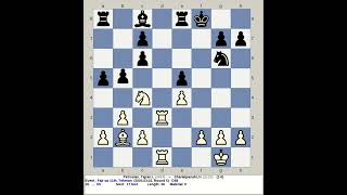 Petrosian Tigran L vs Shariatpanahi H  Fajr Chess Open 11th 2003 Teheran Iran [upl. by Annoval]